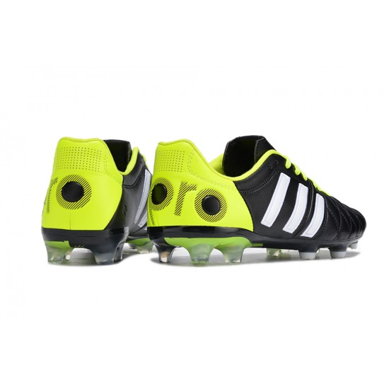 Adidas Adipure 11 PRO X PD25 TRX FG White Black Yellow And Green