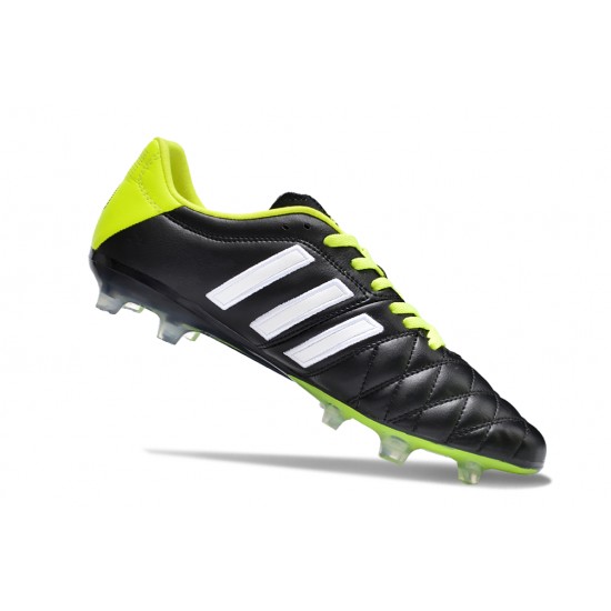 Adidas Adipure 11 PRO X PD25 TRX FG White Black Yellow And Green