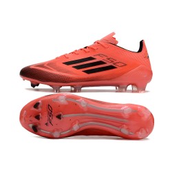 Adidas F50 ELITE FG Black Red Mens 