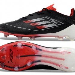 Adidas F50 ELITE FG Mens Black and Red 