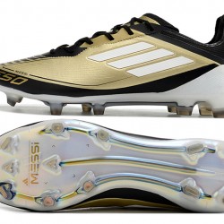 Adidas F50 ELITE FG Mens Gold Black 