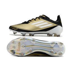 Adidas F50 ELITE FG Mens Gold Black 