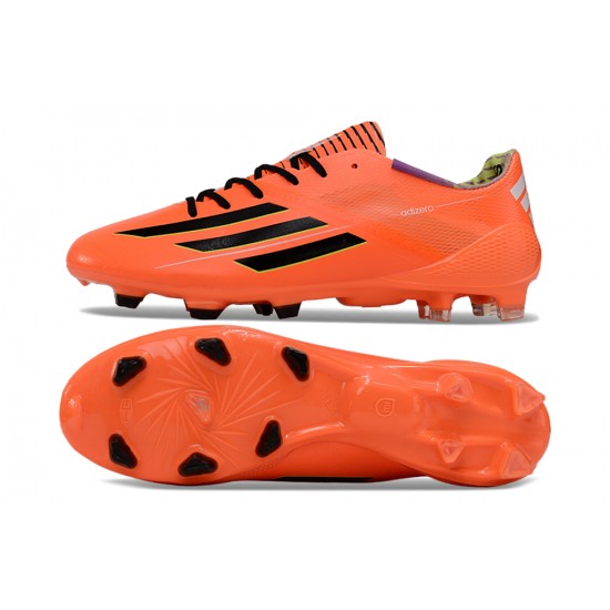 Adidas F50 ELITE FG Orange Black Mens 