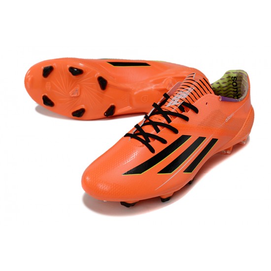 Adidas F50 ELITE FG Orange Black Mens 