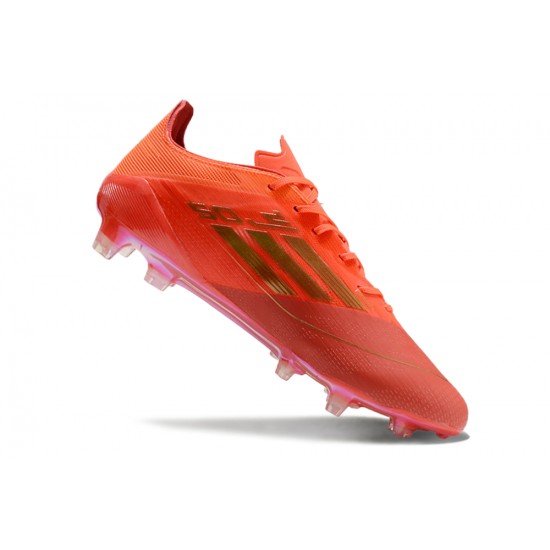 Adidas F50 ELITE FG Orange and Gold Mens 