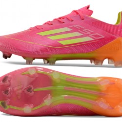 Adidas F50 ELITE FG Pink and Orange Mens 