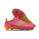 Adidas F50 ELITE FG Pink and Orange Mens 