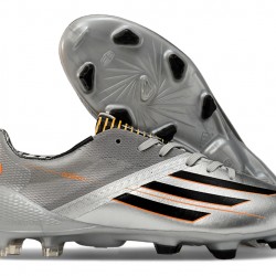 Adidas F50 ELITE FG Silver and Black 