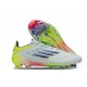 Adidas F50 ELITE FG White Chartreuse 