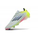 Adidas F50 ELITE FG White Chartreuse 