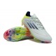 Adidas F50 ELITE FG White Chartreuse 