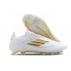 Adidas F50 ELITE FG White Gold Mens 