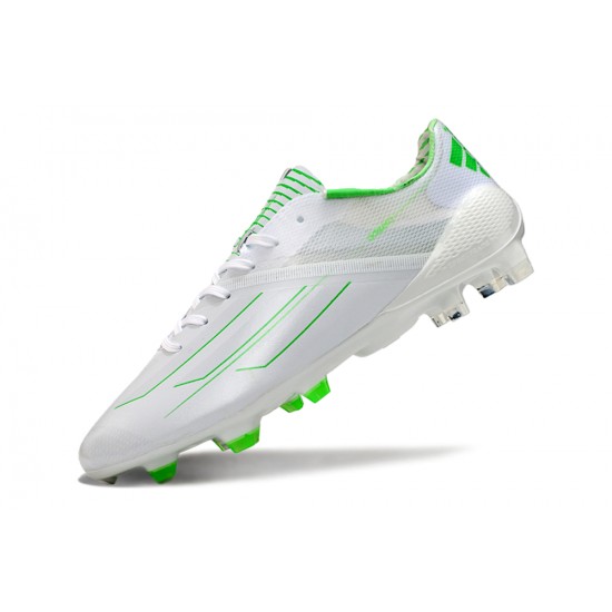 Adidas F50 ELITE FG White Green Low cut 