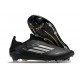 Adidas F50 Elite Laceless FG Black and Gold Mens 