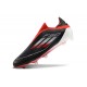 Adidas F50 Elite Laceless FG Black and Red Low cut 