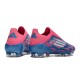 Adidas F50 Elite Laceless FG Blue Pink Low cut 