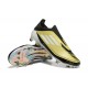 Adidas F50 Elite Laceless FG Gold Black 