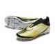 Adidas F50 Elite Laceless FG Gold Black 