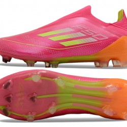 Adidas F50 Elite Laceless FG Pink Orange 