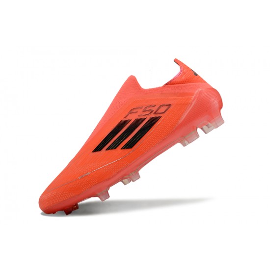 Adidas F50 Elite Laceless FG Shoelace Orange Mens 