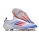 Adidas F50 Elite Laceless FG Shoelace White Blue 