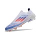 Adidas F50 Elite Laceless FG Shoelace White Blue 