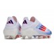 Adidas F50 Elite Laceless FG Shoelace White Blue 