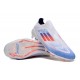 Adidas F50 Elite Laceless FG Shoelace White Blue 