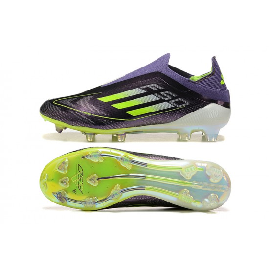 Adidas F50 FG Purple Black Mens 