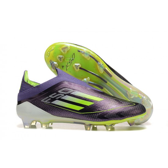 Adidas F50 FG Purple Black Mens 