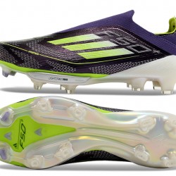 Adidas F50 FG Purple and Black  WomenMen