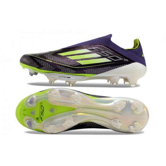 Adidas F50 FG Purple and Black  WomenMen