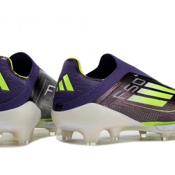 Adidas F50 FG Purple and Black  WomenMen