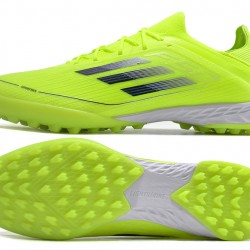 Adidas F50 PRO TF Chartreuse Mens Soccer shoes scraps