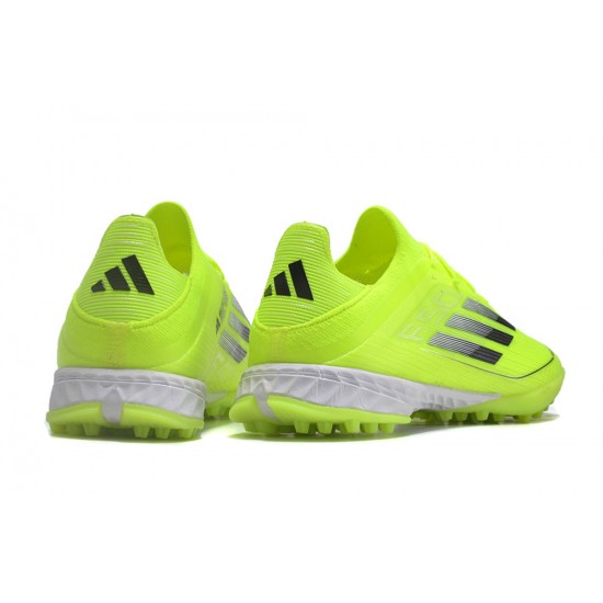 Adidas F50 PRO TF Chartreuse Mens Soccer shoes scraps