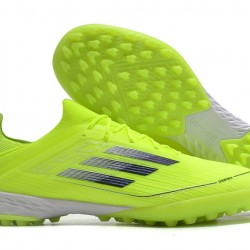 Adidas F50 PRO TF Chartreuse Mens Soccer shoes scraps