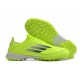 Adidas F50 PRO TF Chartreuse Mens Soccer shoes scraps