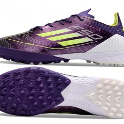 Adidas F50 PRO TF Purple White Mens 