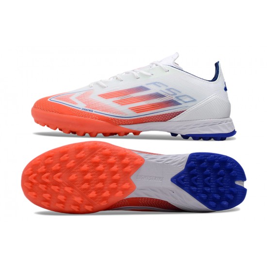 Adidas F50 PRO TF White Orange Mens 