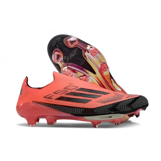 WMNS Adidas F50 FG Red Black 