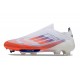 Women Men Adidas F50 FG Shoelace White Orange Football Shoes