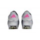 Adidas F50 FG Soccer Cleats Silver Purple Green