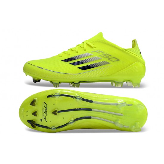 Adidas F50 FG Soccer Cleats Yellow Black