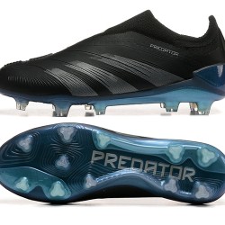 Adidas Predator Accuracy FG Black Blue Mens Soccer Cleats 