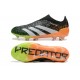 Adidas Predator Accuracy FG Black Orange Mens Soccer Cleats