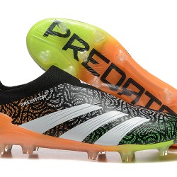 Adidas Predator Accuracy FG Black Orange Mens Soccer Cleats 