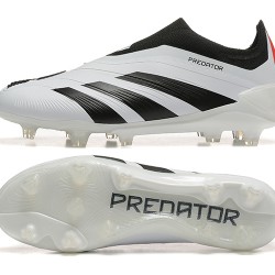 Adidas Predator Accuracy FG Black White Mens Soccer Cleats 