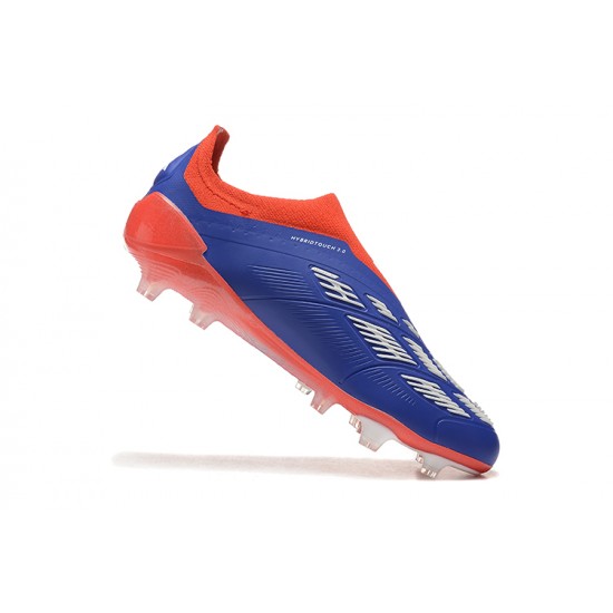 Adidas Predator Accuracy FG Blue Red Mens Soccer Cleats