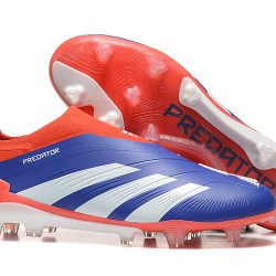 Adidas Predator Accuracy FG Blue Red Mens Soccer Cleats 