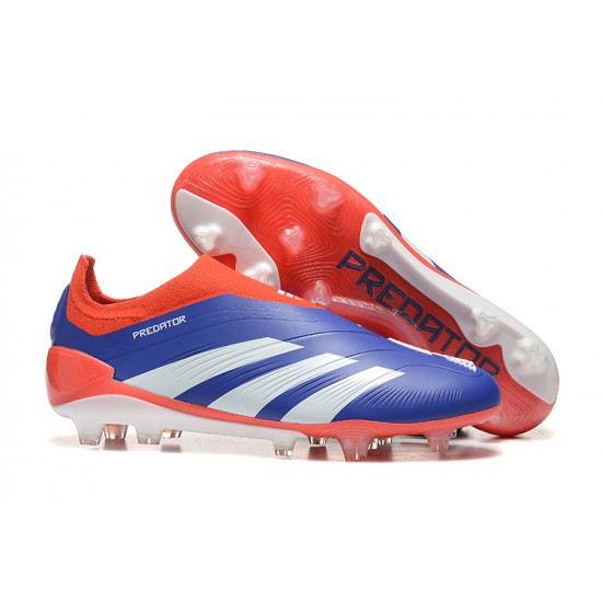 Adidas Predator Accuracy FG Blue Red Mens Soccer Cleats